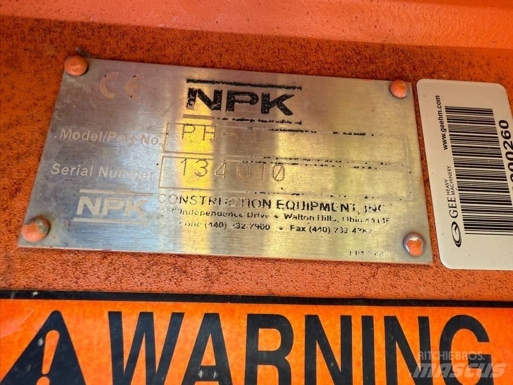 NPK PH 3 Hidrauliniai kūjai / Trupintuvai