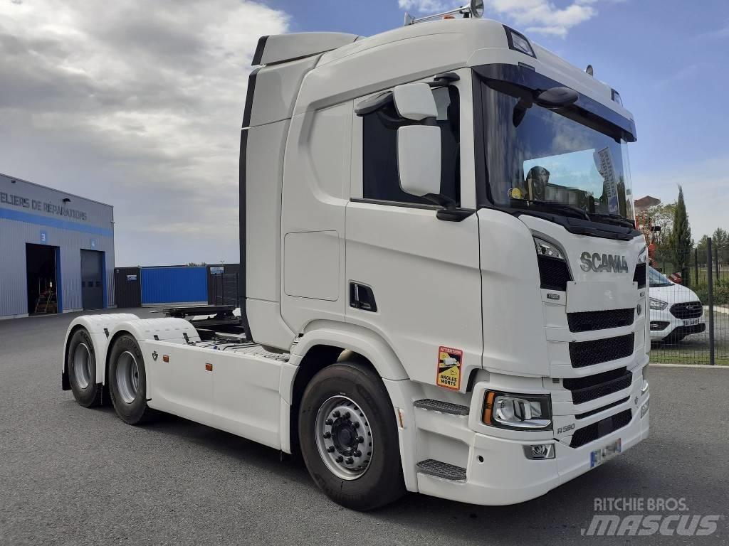 Scania R 590 V8 6x4 Naudoti vilkikai