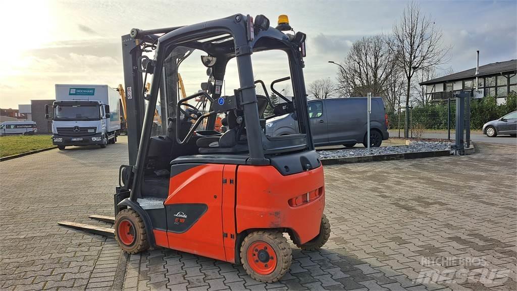 Linde E18PH-02 Elektriniai šakiniai krautuvai