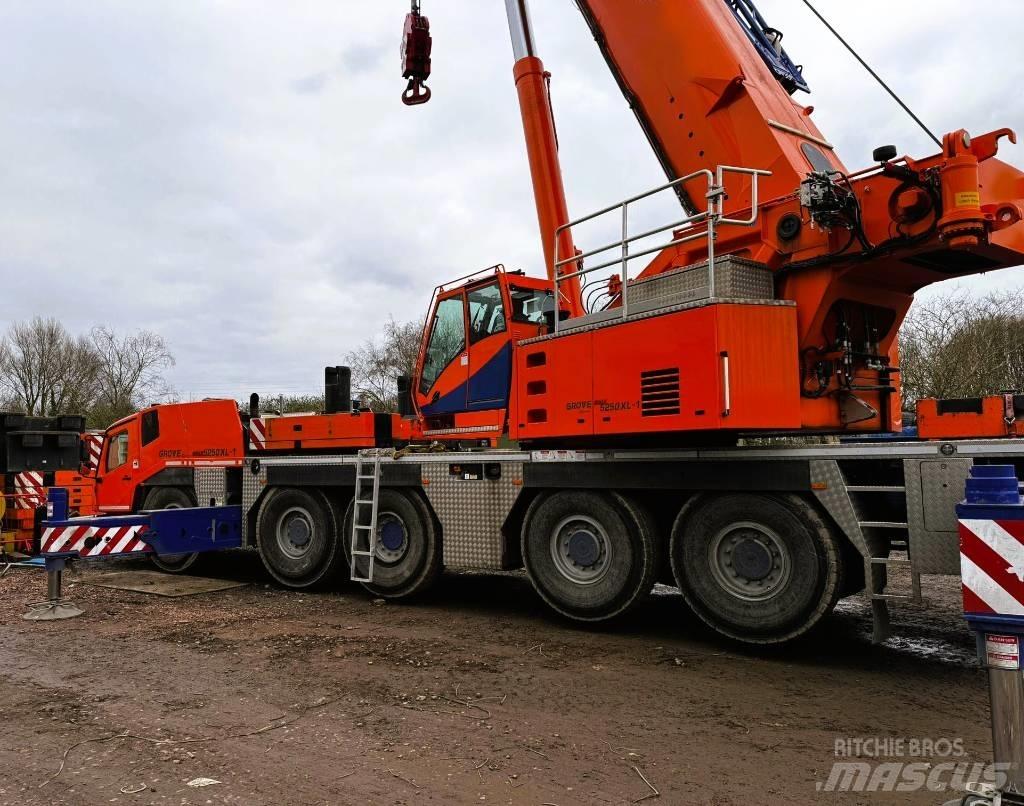 Grove GMK 5250 XL-1 Bokštiniai kranai