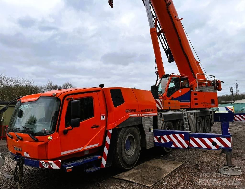 Grove GMK 5250 XL-1 Bokštiniai kranai