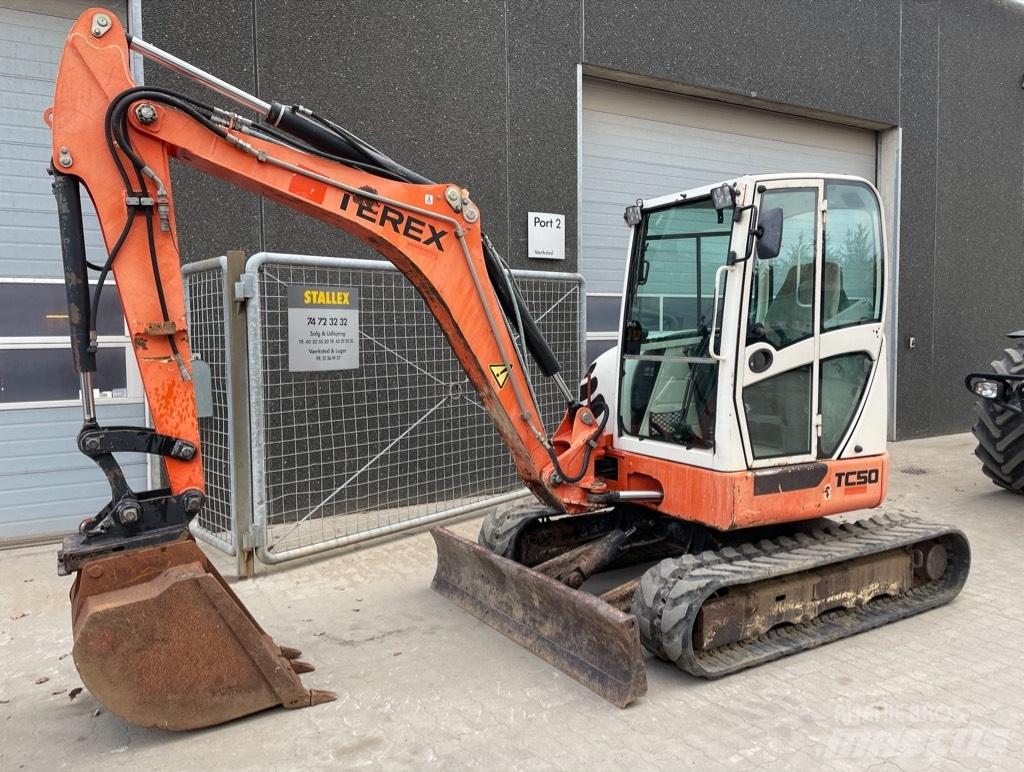 Terex TC50 Mini ekskavatoriai < 7 t