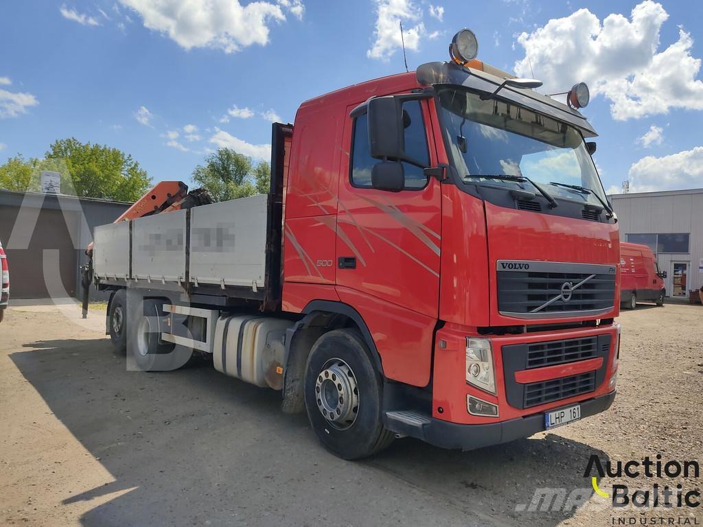 Volvo FH500 Platformos/ Pakrovimas iš šono
