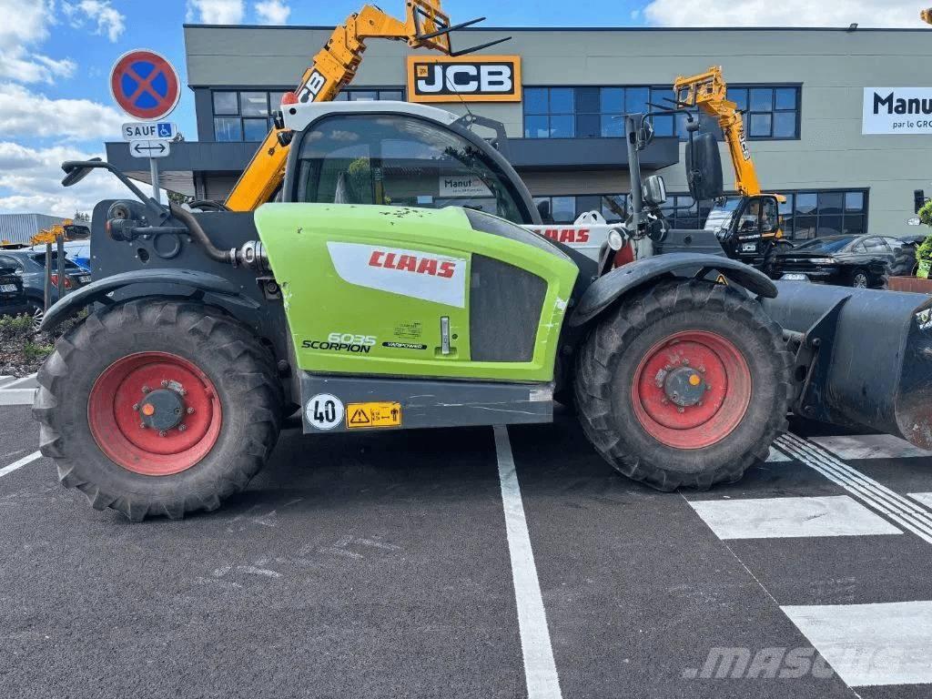 CLAAS Scorpion 6035 Teleskopiniai krautuvai žemės ūkiui