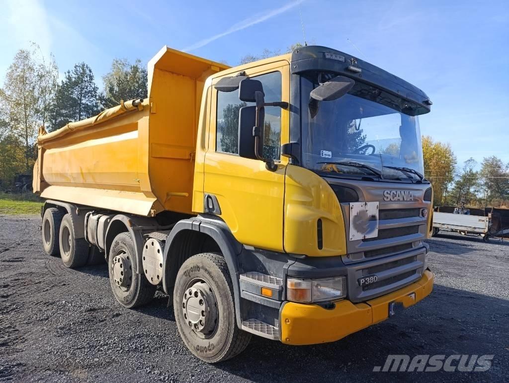 Scania P 380 Savivarčių priekabų vilkikai
