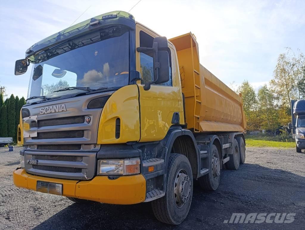 Scania P 380 Savivarčių priekabų vilkikai