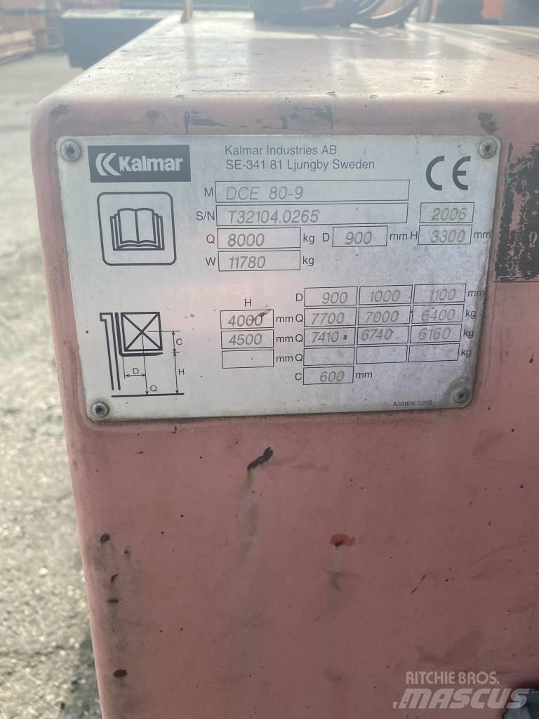 Kalmar DCE-80-9 Dyzeliniai krautuvai