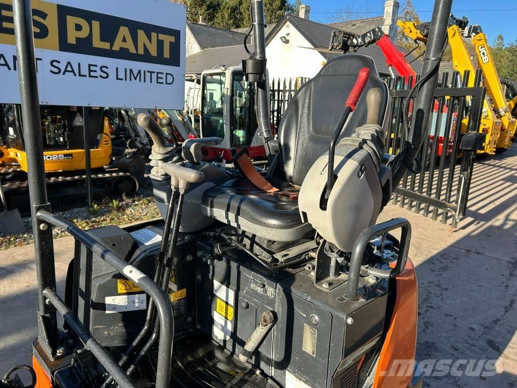 Hitachi ZX 19 U-6 Mini ekskavatoriai < 7 t