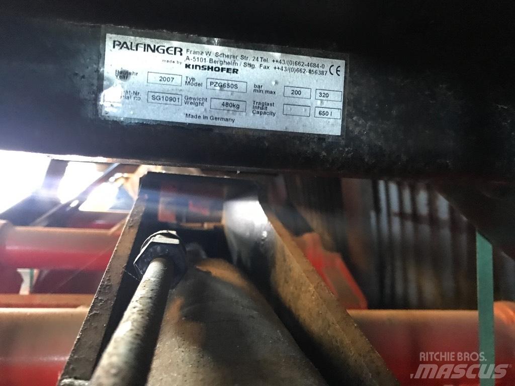 Palfinger PZG650S Krovinių kėlimo priedai