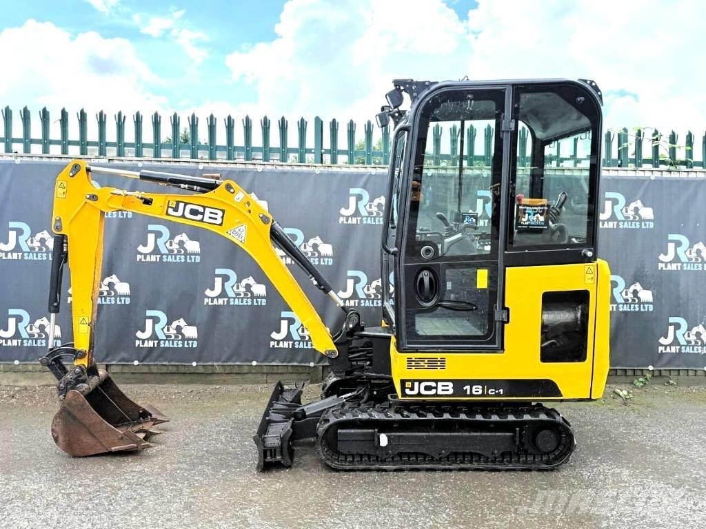 JCB 16 C-1 Mini ekskavatoriai < 7 t
