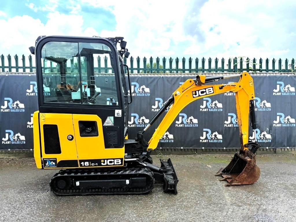 JCB 16 C-1 Mini ekskavatoriai < 7 t