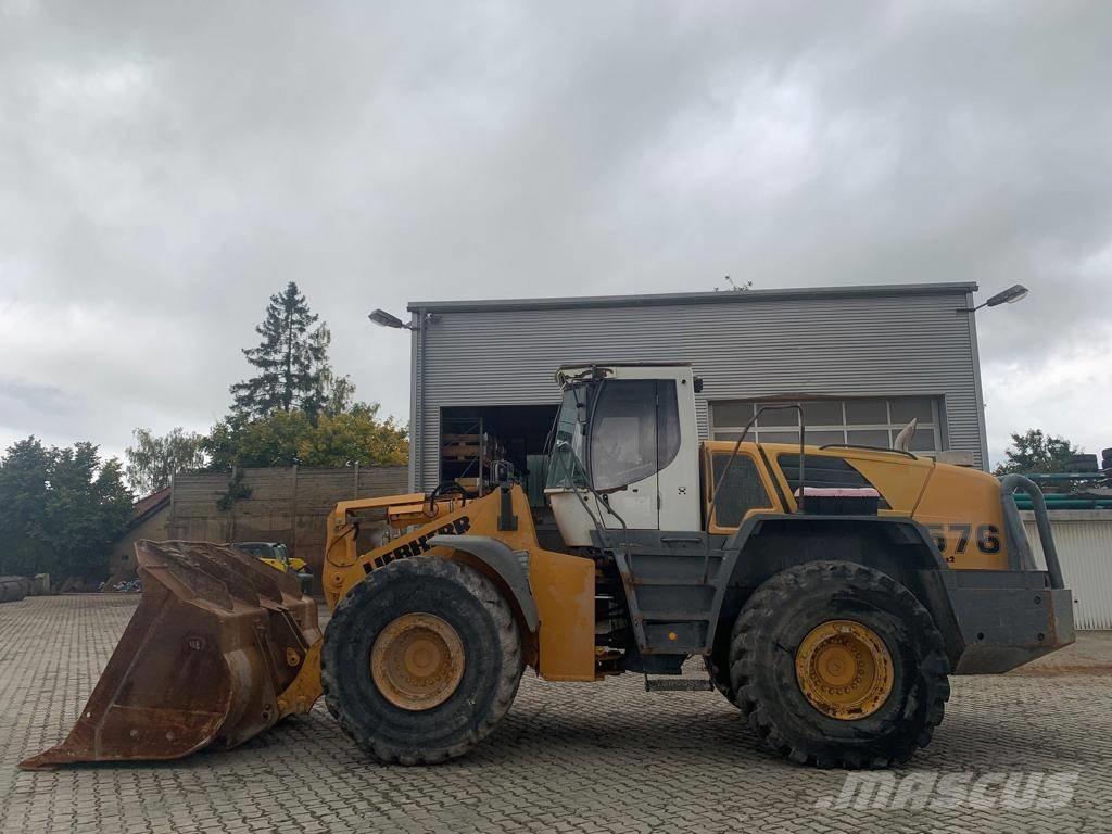 Liebherr L 576 Naudoti ratiniai krautuvai