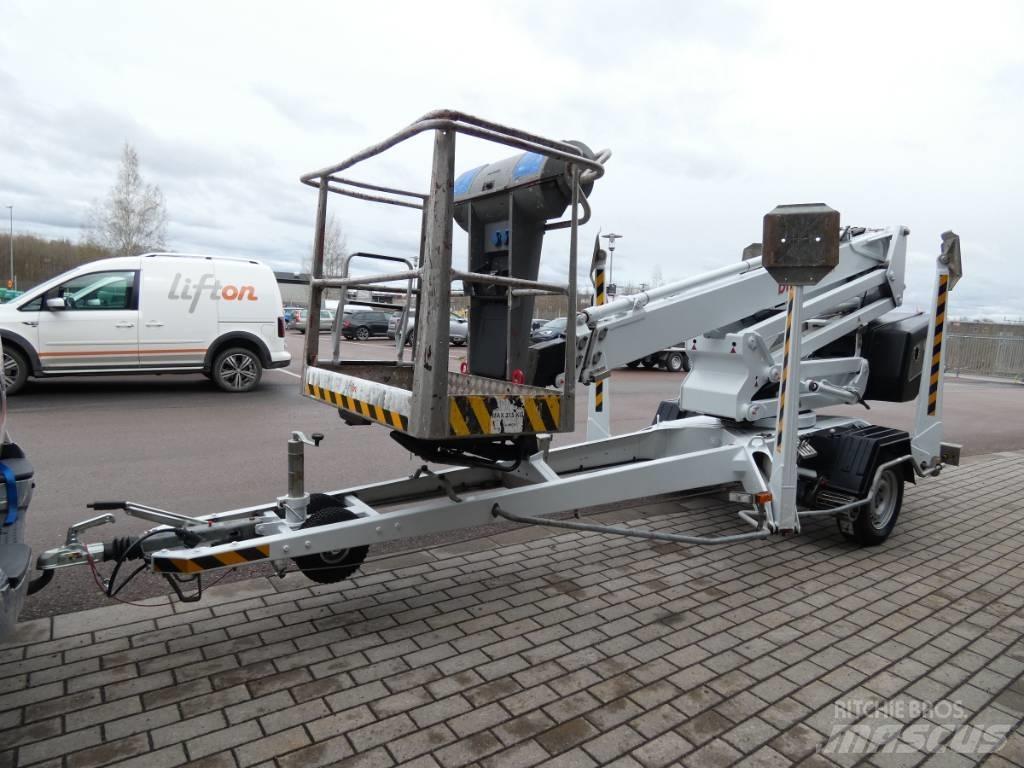 Dino 160 XT Skylift Ant priekabų montuojamos kėlimo platformos