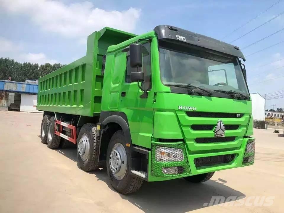 Howo 371 8x4 Savivarčių priekabų vilkikai
