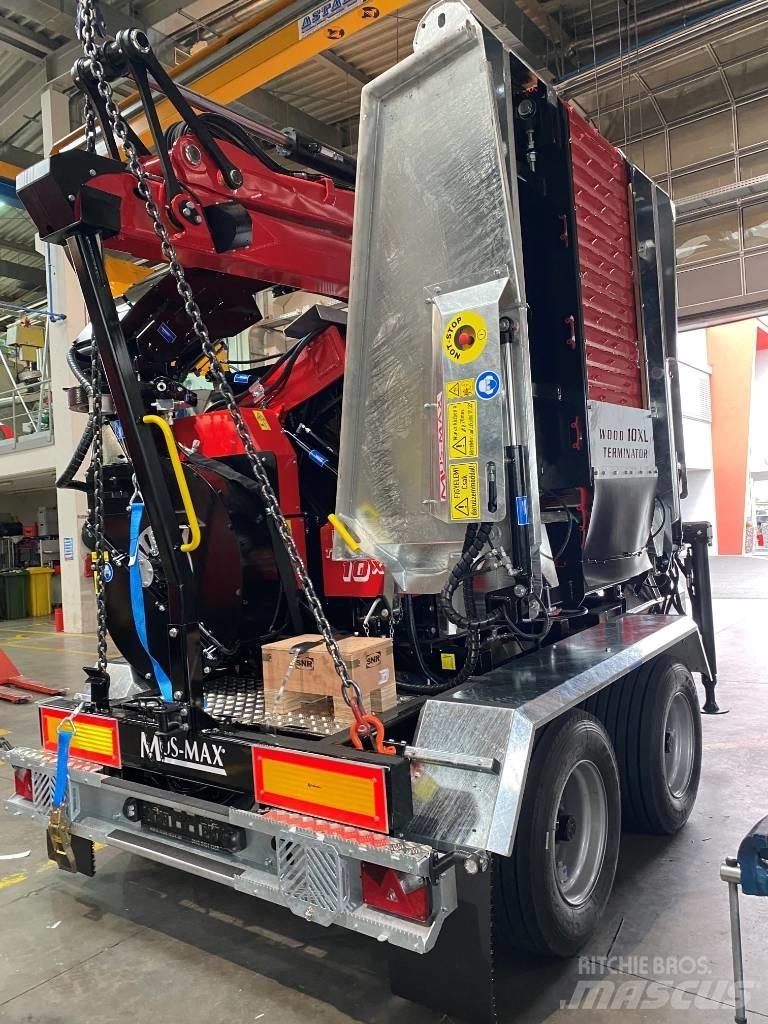 Mus-Max WT 10XL Z Medienos smulkintuvai