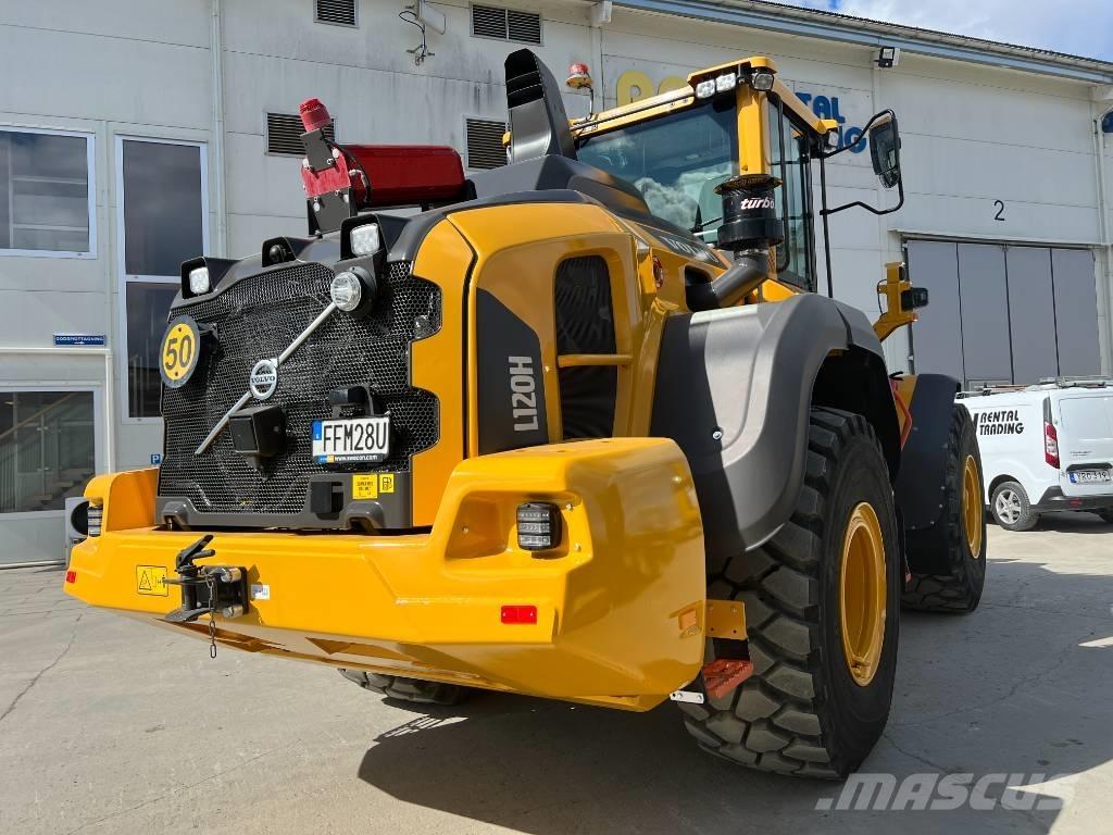 Volvo L 120 H Naudoti ratiniai krautuvai