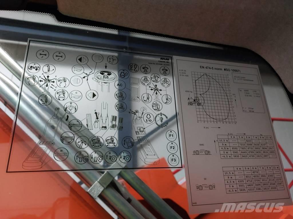 Atlas 250 MH Atliekų / pramoniniai krautuvai
