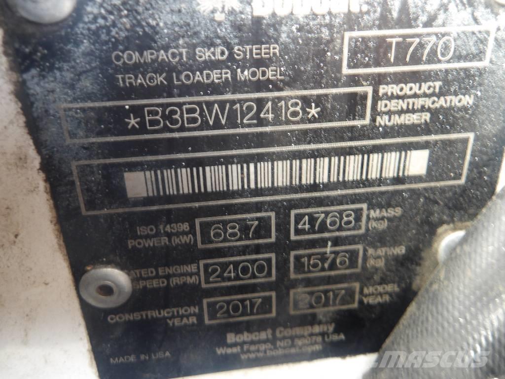 Bobcat T 770 Vikšriniai krautuvai