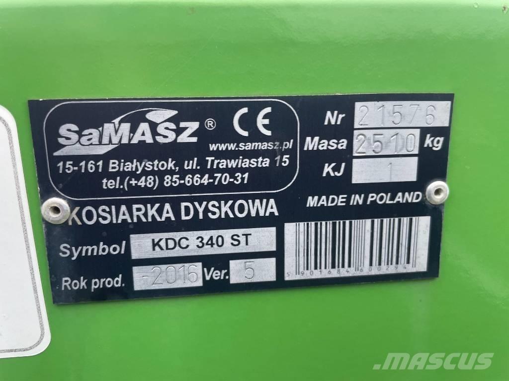 Samasz KDC 340 S T Formuojančios žoliapjovės