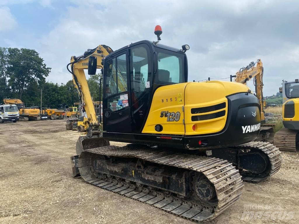 Yanmar SV 120 Vikšriniai ekskavatoriai