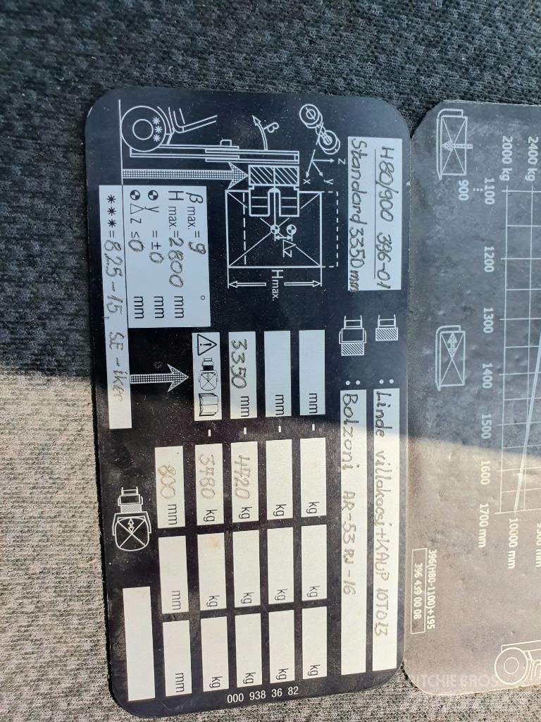 Linde H 80 Dyzeliniai krautuvai