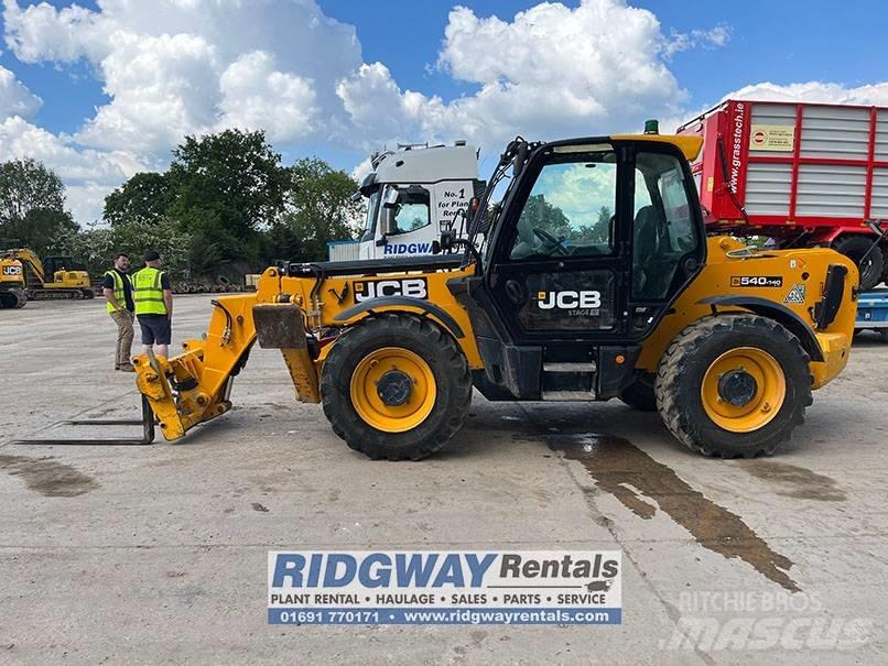 JCB 540-140 Teleskopiniai krautuvai