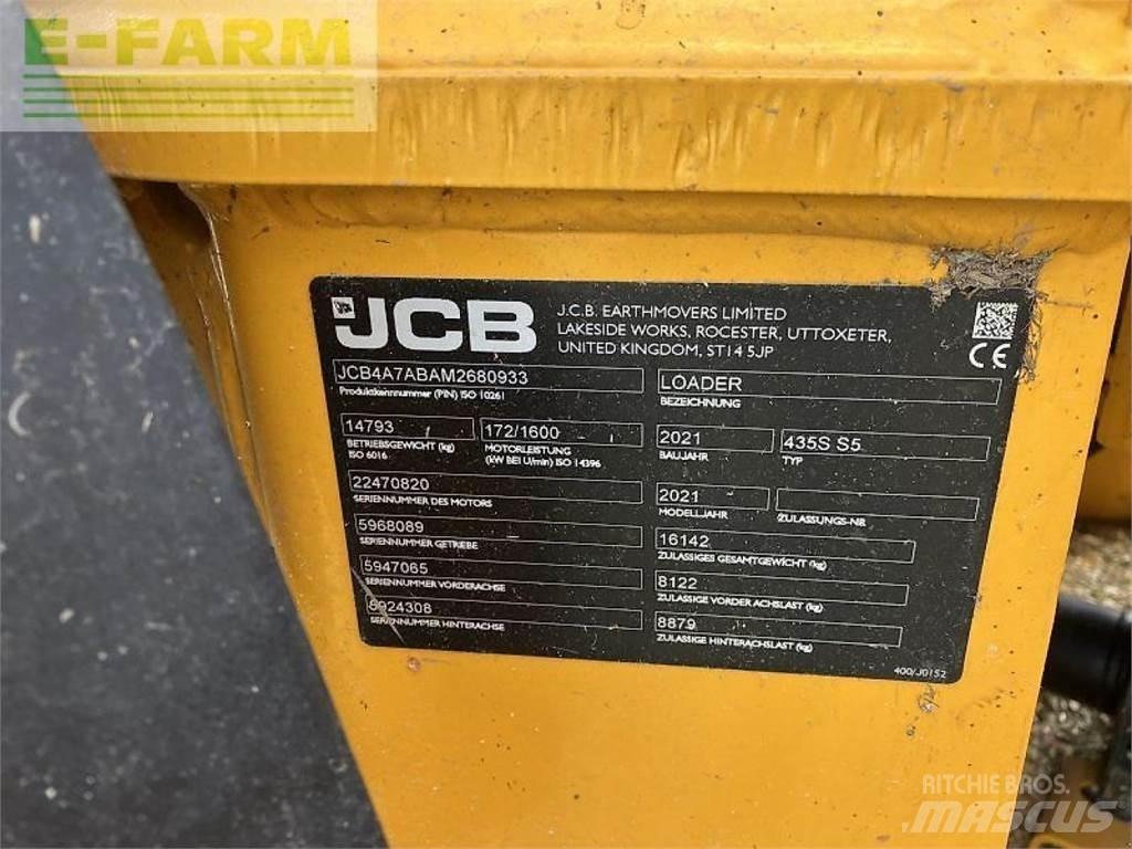 JCB 435 s agri Mini ekskavatoriai < 7 t