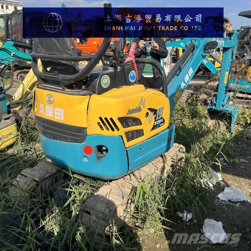 Kubota U 15 Mini ekskavatoriai < 7 t