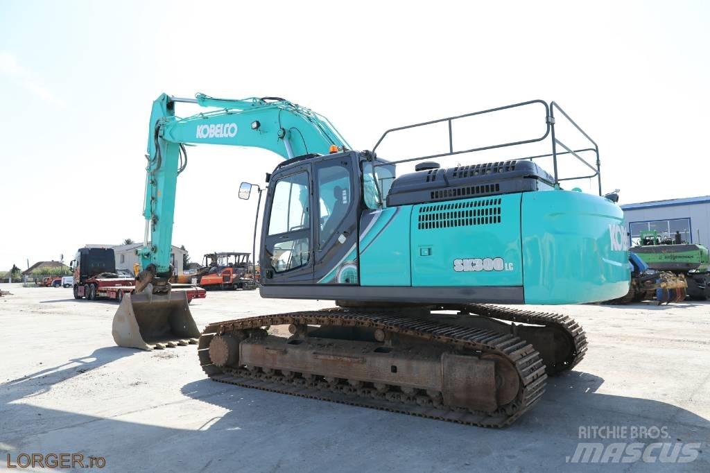 Kobelco SK 300 LC - 10 Vikšriniai ekskavatoriai