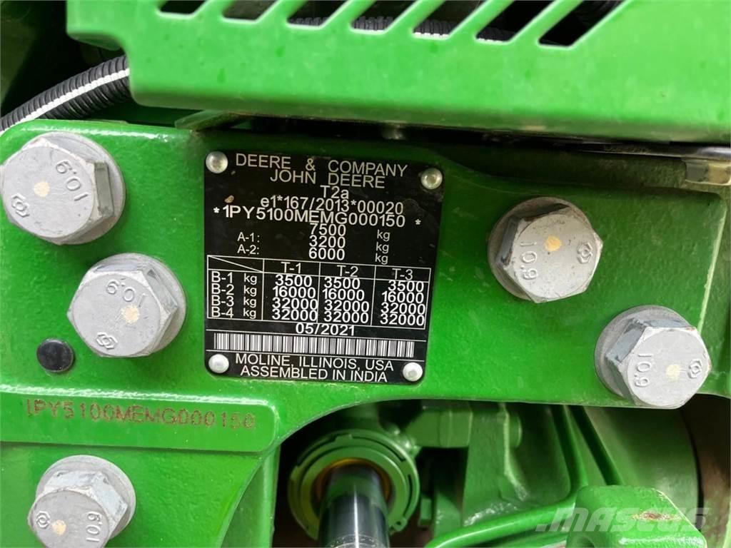 John Deere 5100M Traktoriai