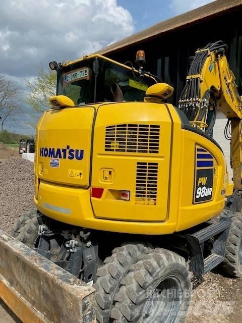 Komatsu PW 98 MR-11 Ratiniai ekskavatoriai