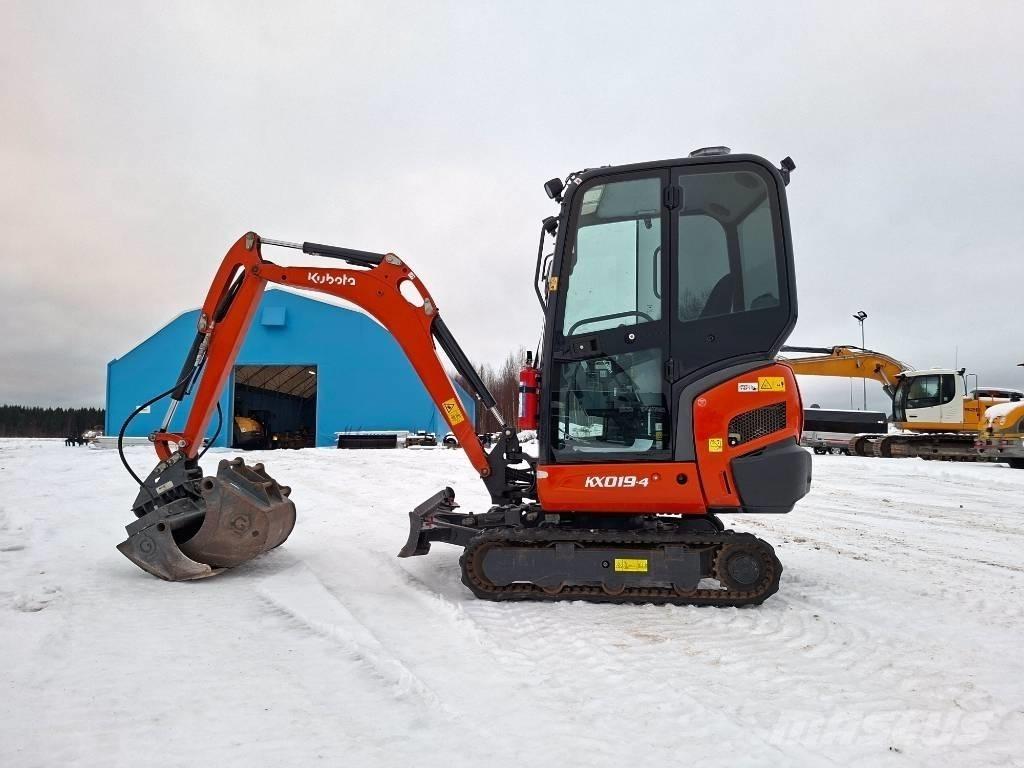 Kubota KX019-4 Mini ekskavatoriai < 7 t
