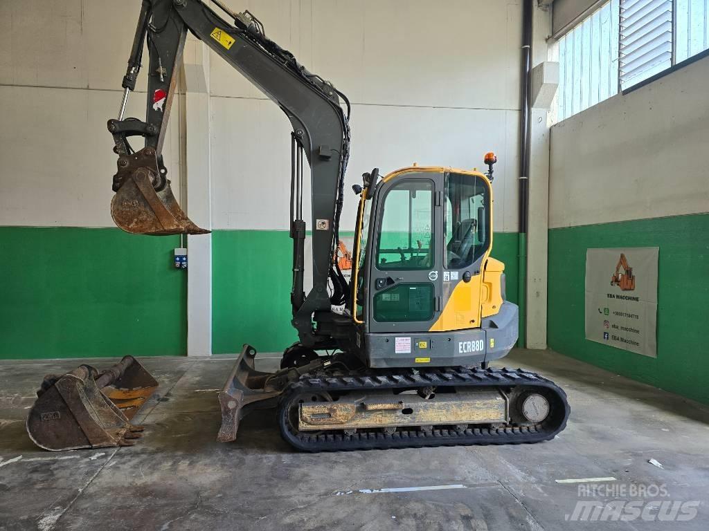 Volvo ECR 88 Vidutinės galios ekskavatoriai 7-12 t