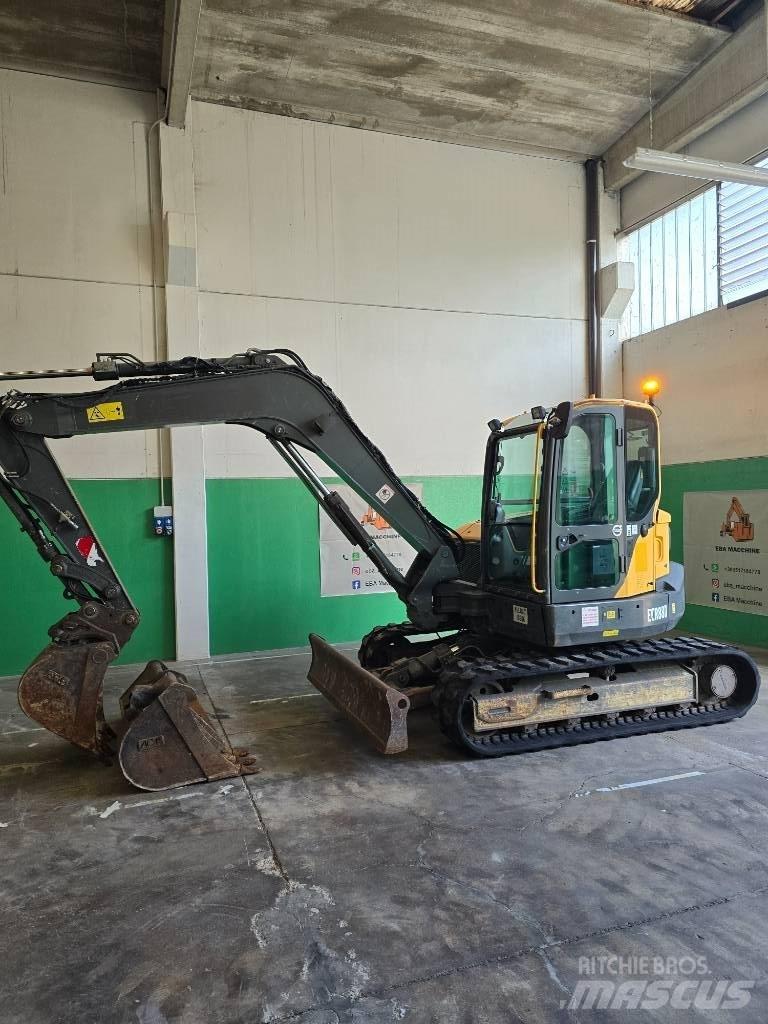Volvo ECR 88 Vidutinės galios ekskavatoriai 7-12 t