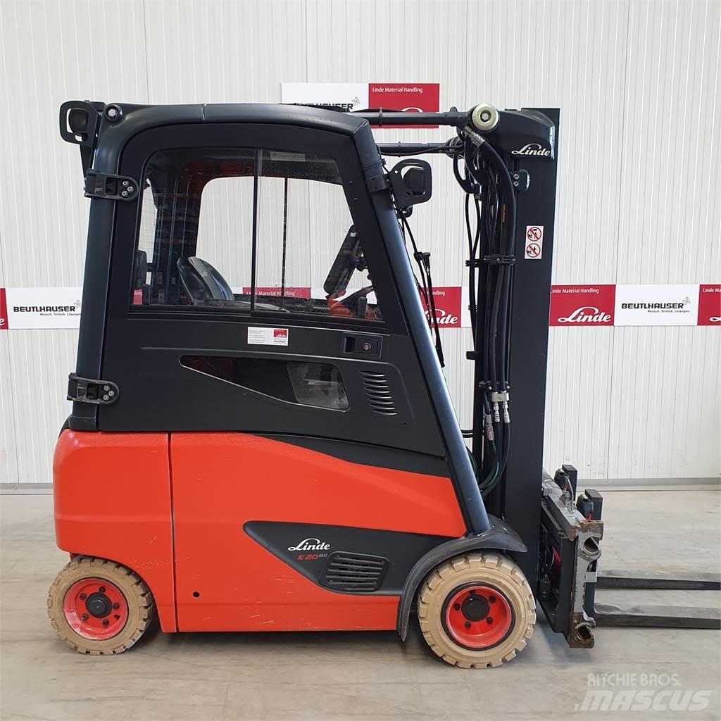 Linde E20PH Elektriniai šakiniai krautuvai