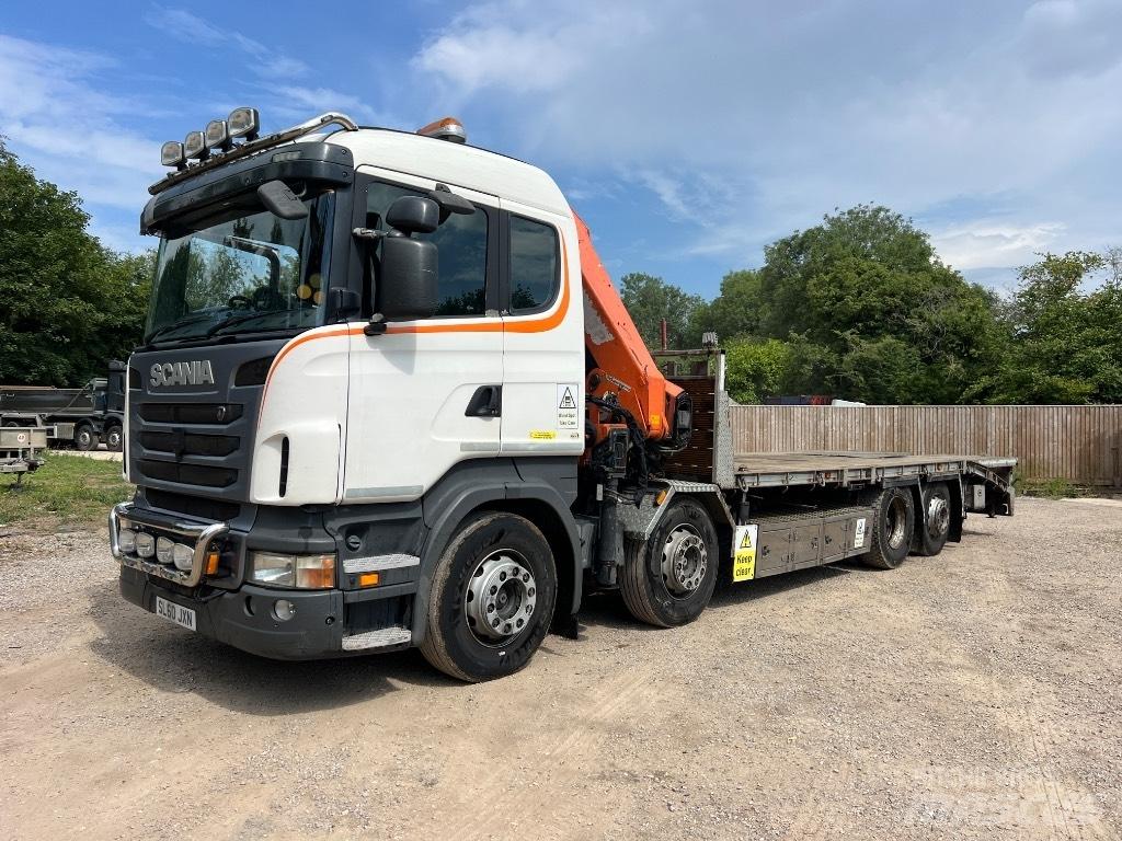 Scania R 400 Automobiliniai kranai