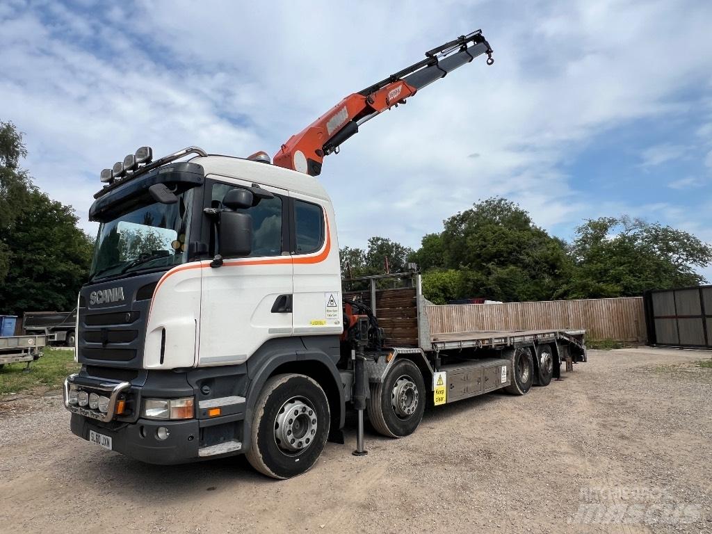Scania R 400 Automobiliniai kranai