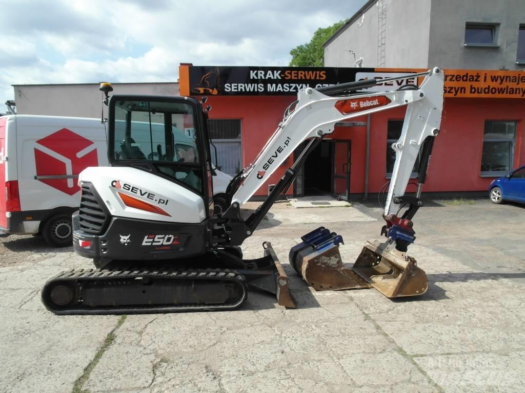 Bobcat E 50 Z Mini ekskavatoriai < 7 t