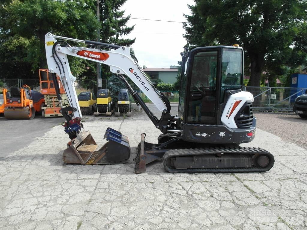 Bobcat E 50 Z Mini ekskavatoriai < 7 t