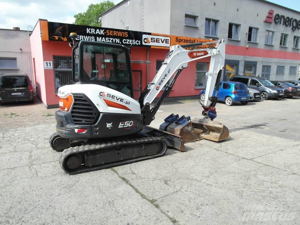 Bobcat E 50 Z Mini ekskavatoriai < 7 t