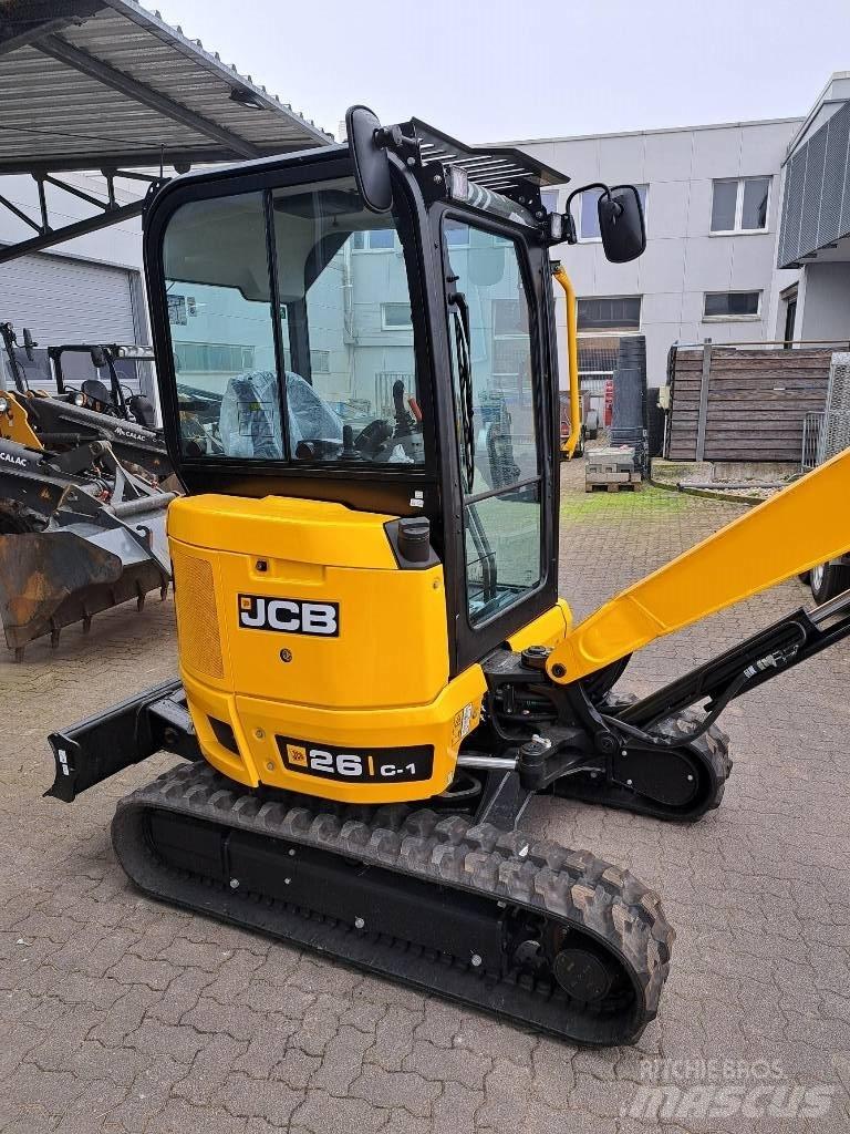 JCB 26 C-1 Mini ekskavatoriai < 7 t