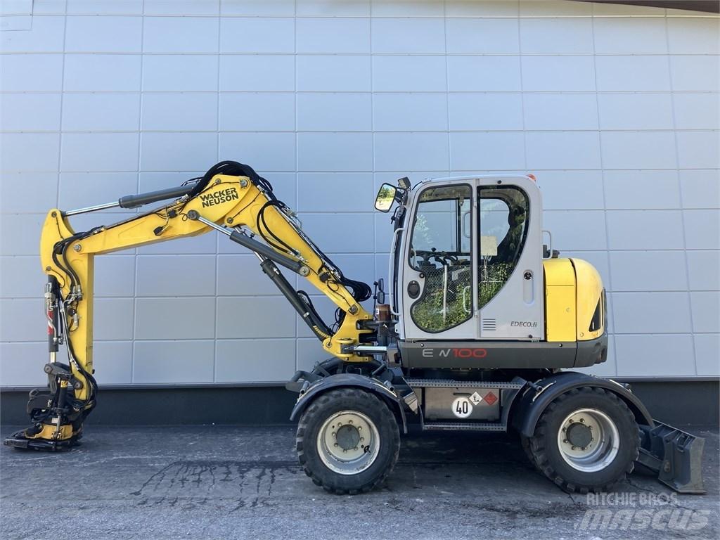 Wacker Neuson EW 100 Ratiniai ekskavatoriai