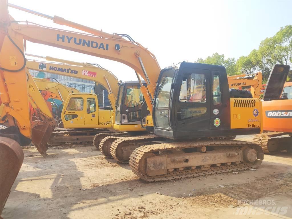 Hyundai R150LC-7 Vikšriniai ekskavatoriai