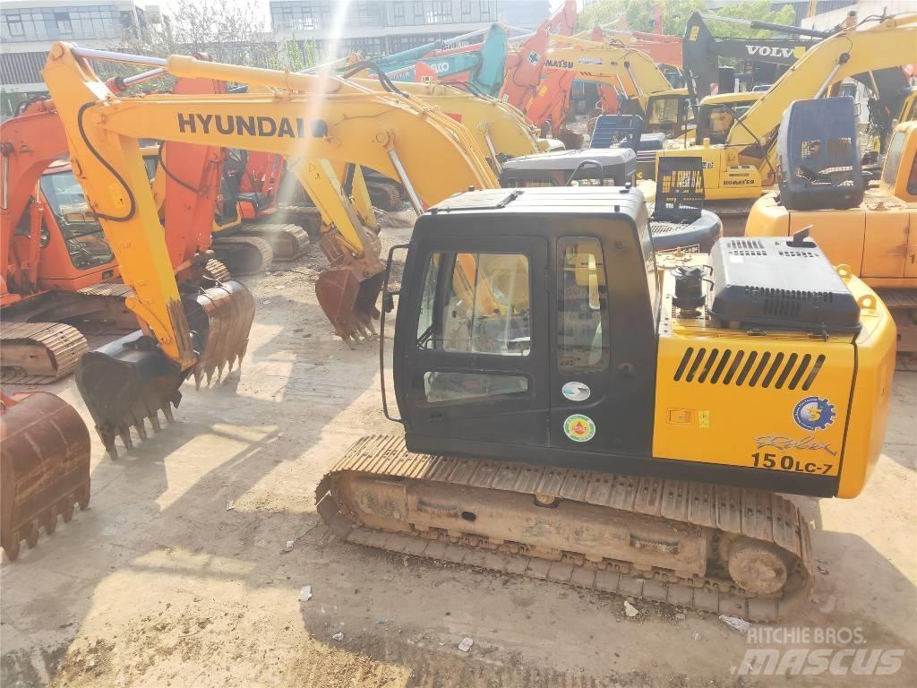 Hyundai R150LC-7 Vikšriniai ekskavatoriai