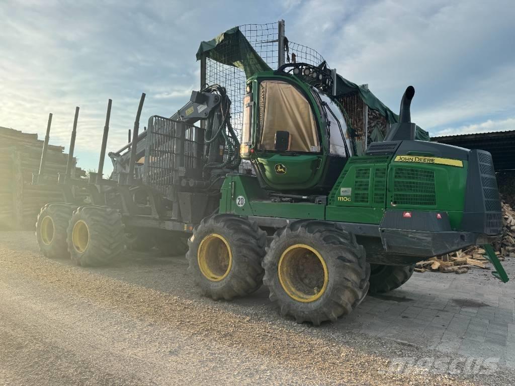 John Deere 1110 G Naudoti miškovežiai (Forvarderiai)