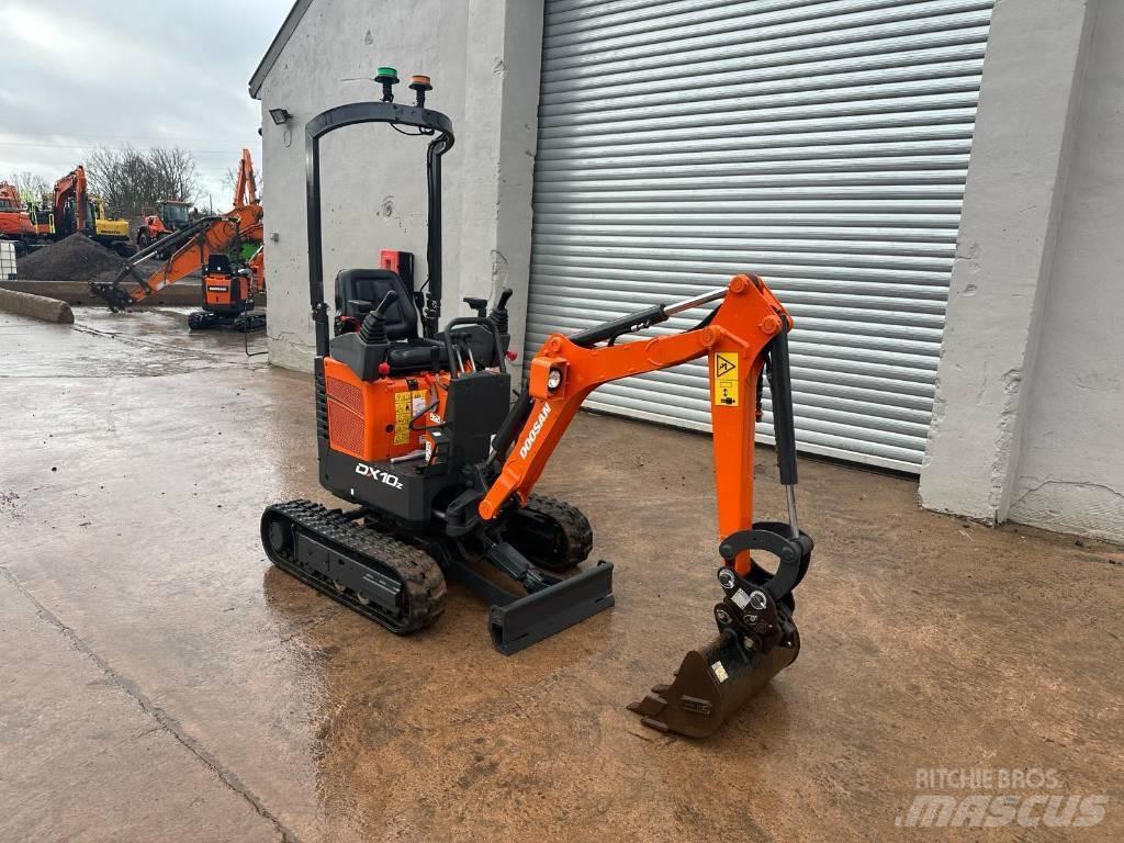 Doosan DX 10 Z Mini ekskavatoriai < 7 t