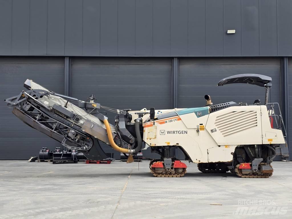 Wirtgen W 100 CFI Asfalto šalto frezavimo technika