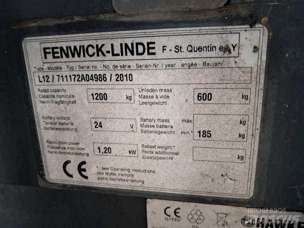 Linde L12 Rankiniai vėžimėliai