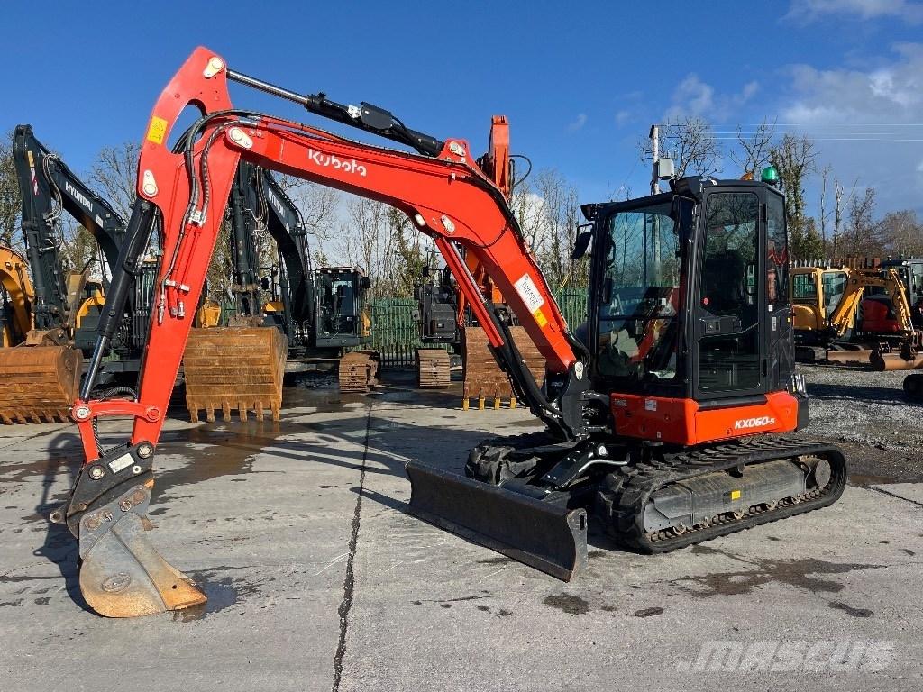 Kubota KX 060-5 Mini ekskavatoriai < 7 t
