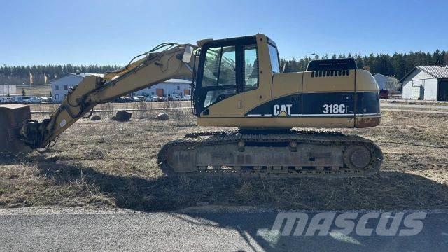 CAT 318 C Vikšriniai ekskavatoriai
